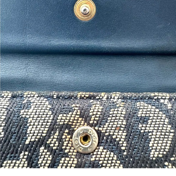 Authentic Dior Long Wallet Purse Saddle Trotter Canvas From 💝 - Picture 5 of 10